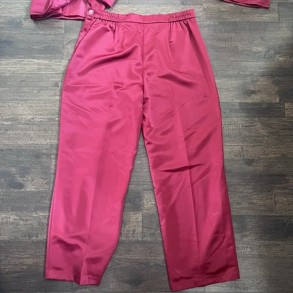 Lily & Taylor USA SZ 18 Women 3 Pc Pant Suit Wide Leg‎ Career Core Church Attire - Picture 11 of 14